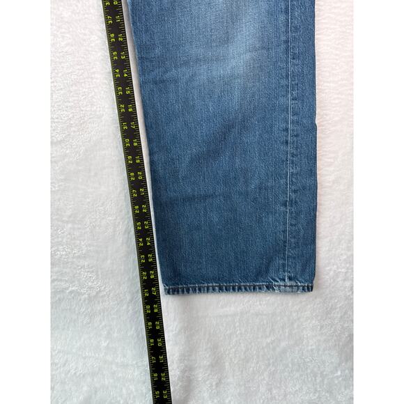 Vintage Lucky Brand Jeans Men 36 Short Length Dungarees Gene Montesano Cotton - Picture 6 of 8